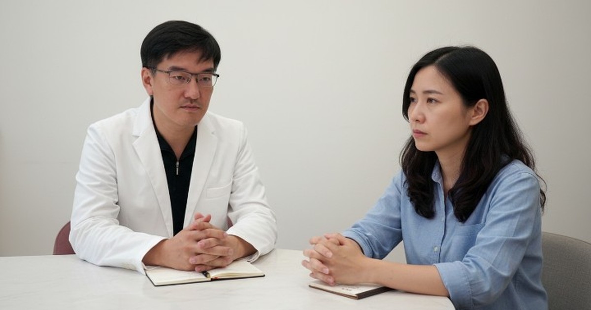 DEEP TMS與睡眠門診的整合效果，患者在治療中放鬆的畫面。