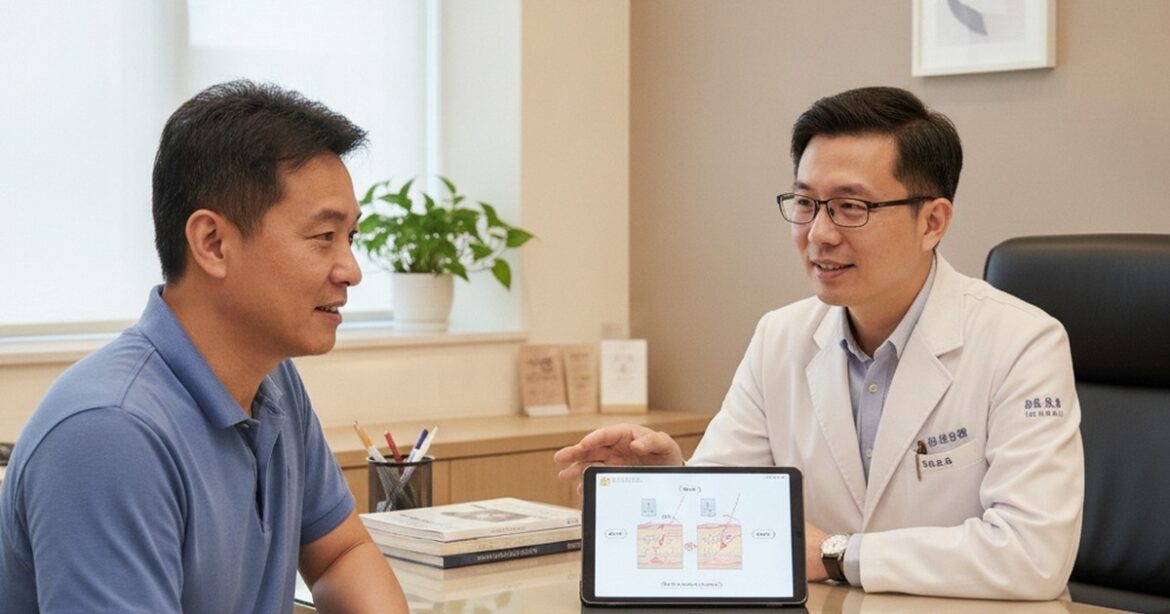 吳芮醫師分析減重筆與醫美療程的互補性與術前評估。