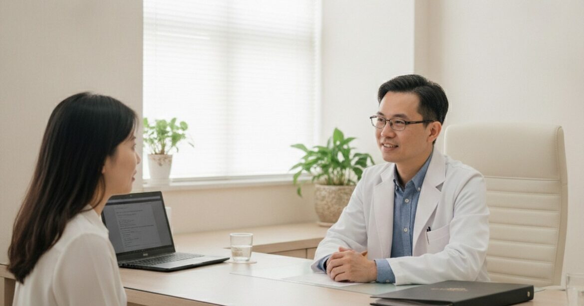 吳芮醫師解析外泌體在雷射術後反黑預防與肌膚修復的原理。